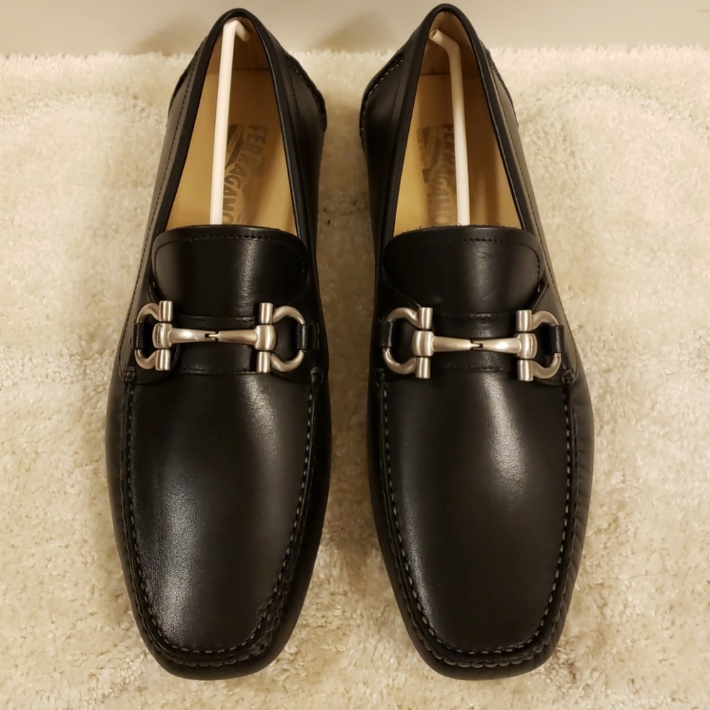 Salvatore Ferragamo Parigi Nero Calf leather shoes